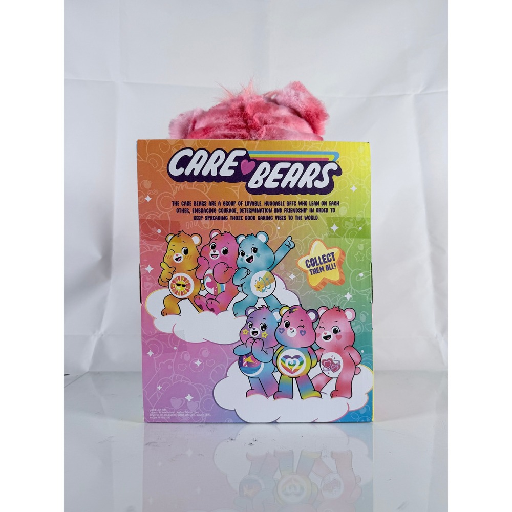 Care Bears Love-A-Lot Bear Pink Plush Walmart Exclusive 2024 Basic Fun 22940 - Picture 2 of 5